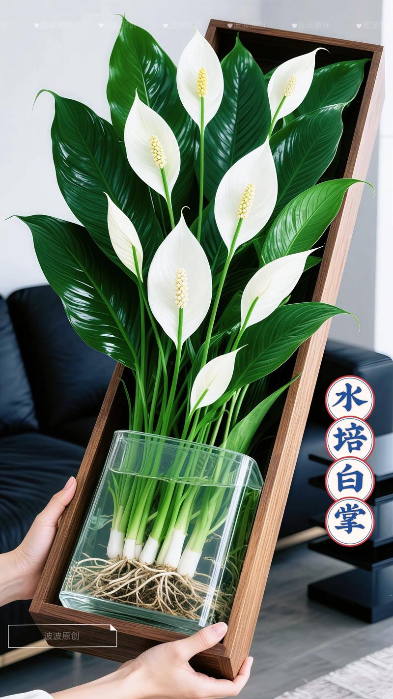 白掌水培怎么总是出现绿-第3张图片-吾爱花网