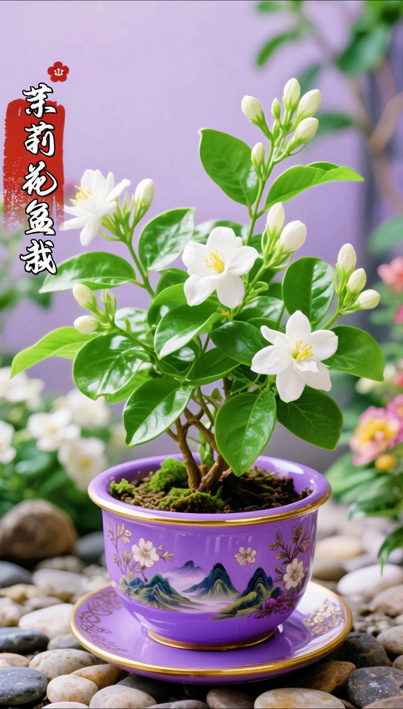 茉莉花盆栽 植物 室-第2张图片-吾爱花网