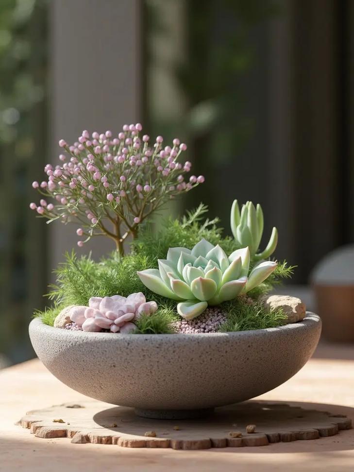 多肉盆景图片大全有哪些品种？-第1张图片-吾爱花网