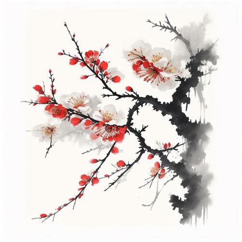 盆腊梅绘画图集有哪些经典样式？-第1张图片-吾爱花网