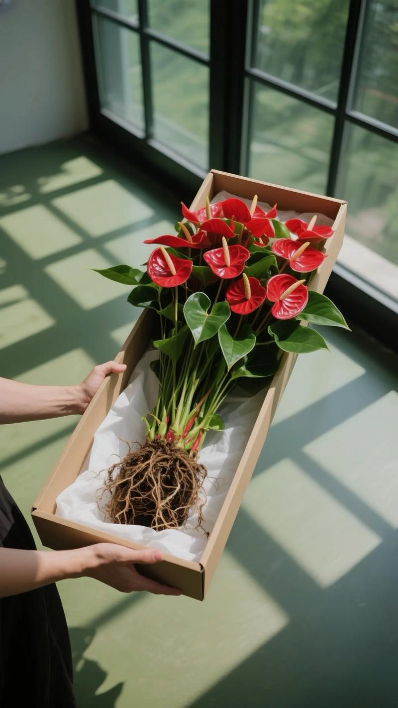 水培红掌浇水该注意哪些细节？-第2张图片-吾爱花网